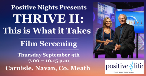 Positive Nights Presents – Screening of THRIVE II: This is What it Takes