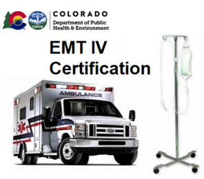 EMT IV Certification January 22, 2026 and January 23, 2026 Saving American Hearts, INC. Colorado Springs, Colorado